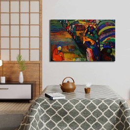 Wallity Lienzo Decorativo Vasili Kandinsky 45 x 70 cm